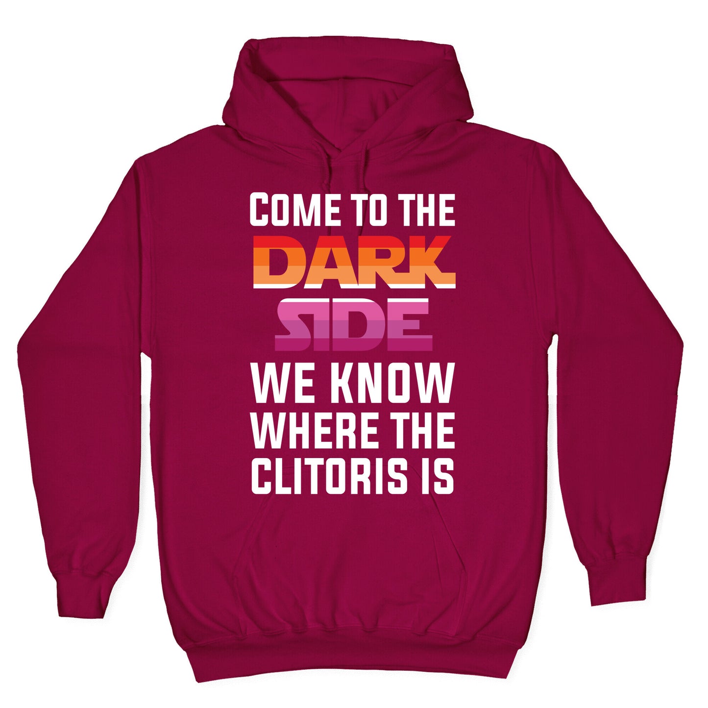 Come To The Dark Side We Know Where The Clitoris Is Hoodie