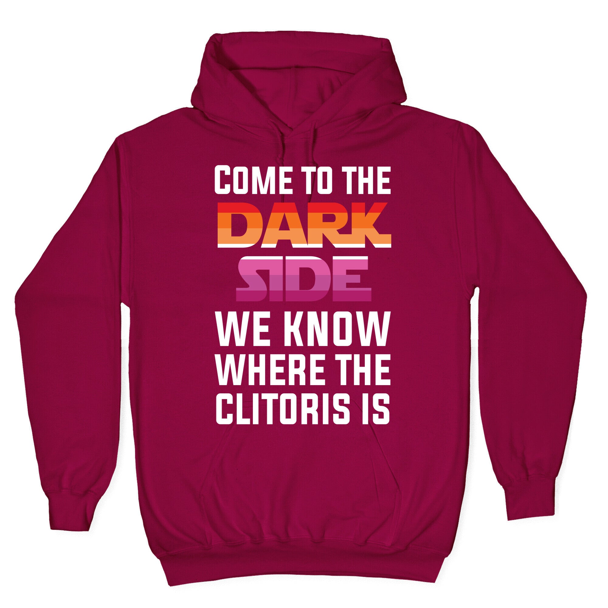 Come To The Dark Side We Know Where The Clitoris Is Hoodie