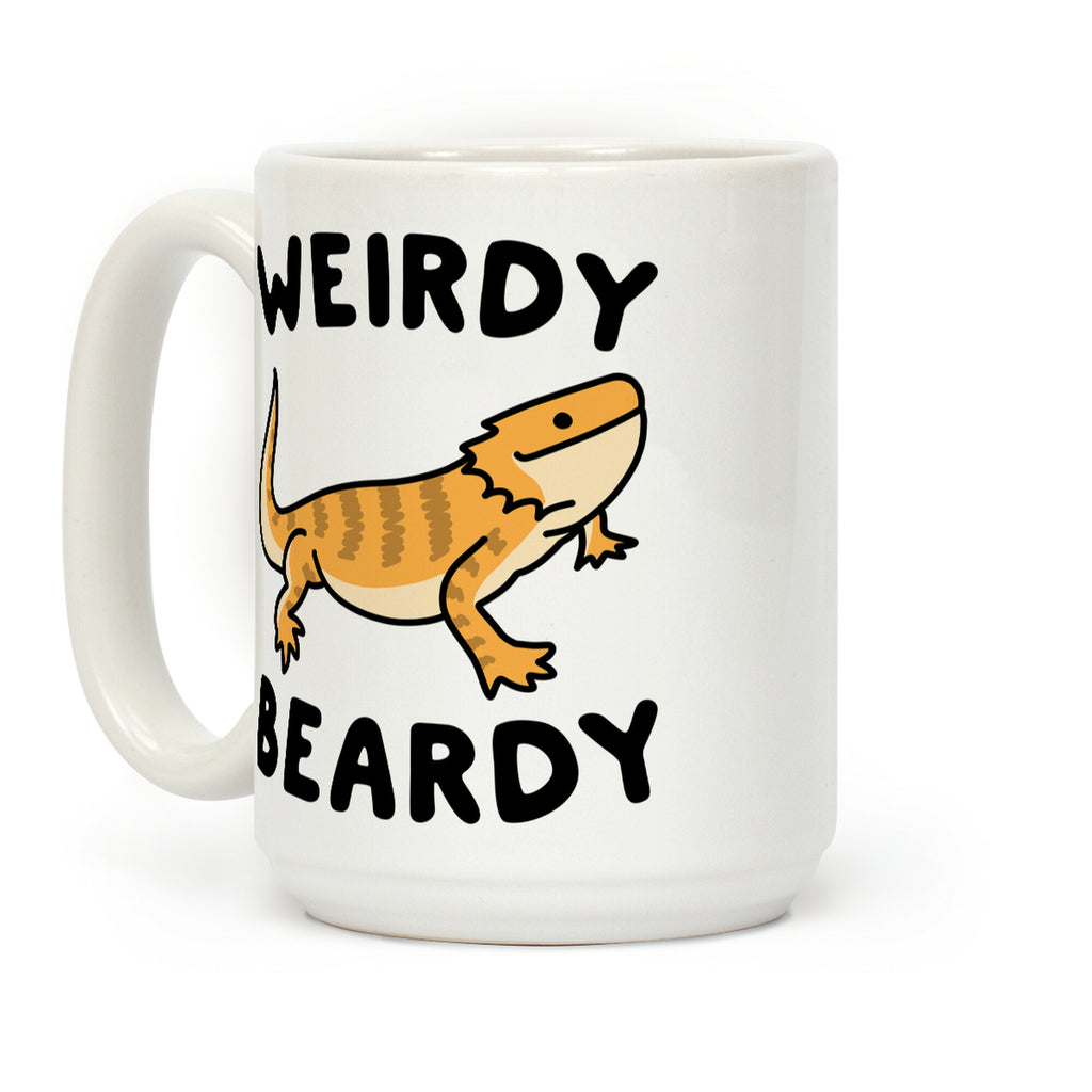 Weirdy Beardy Bearded Dragon Coffee Mug