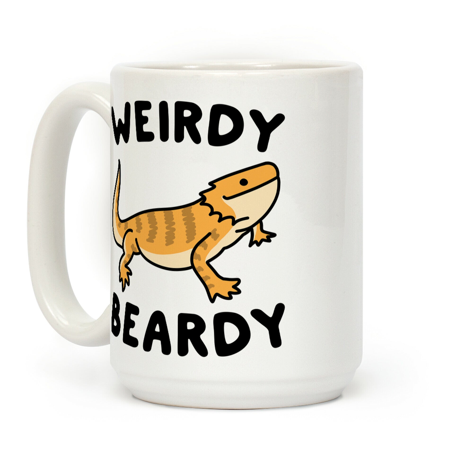 Weirdy Beardy Bearded Dragon Coffee Mug