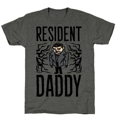 Resident Daddy Parody Unisex Triblend Tee