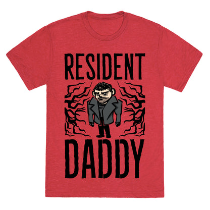Resident Daddy Parody Unisex Triblend Tee