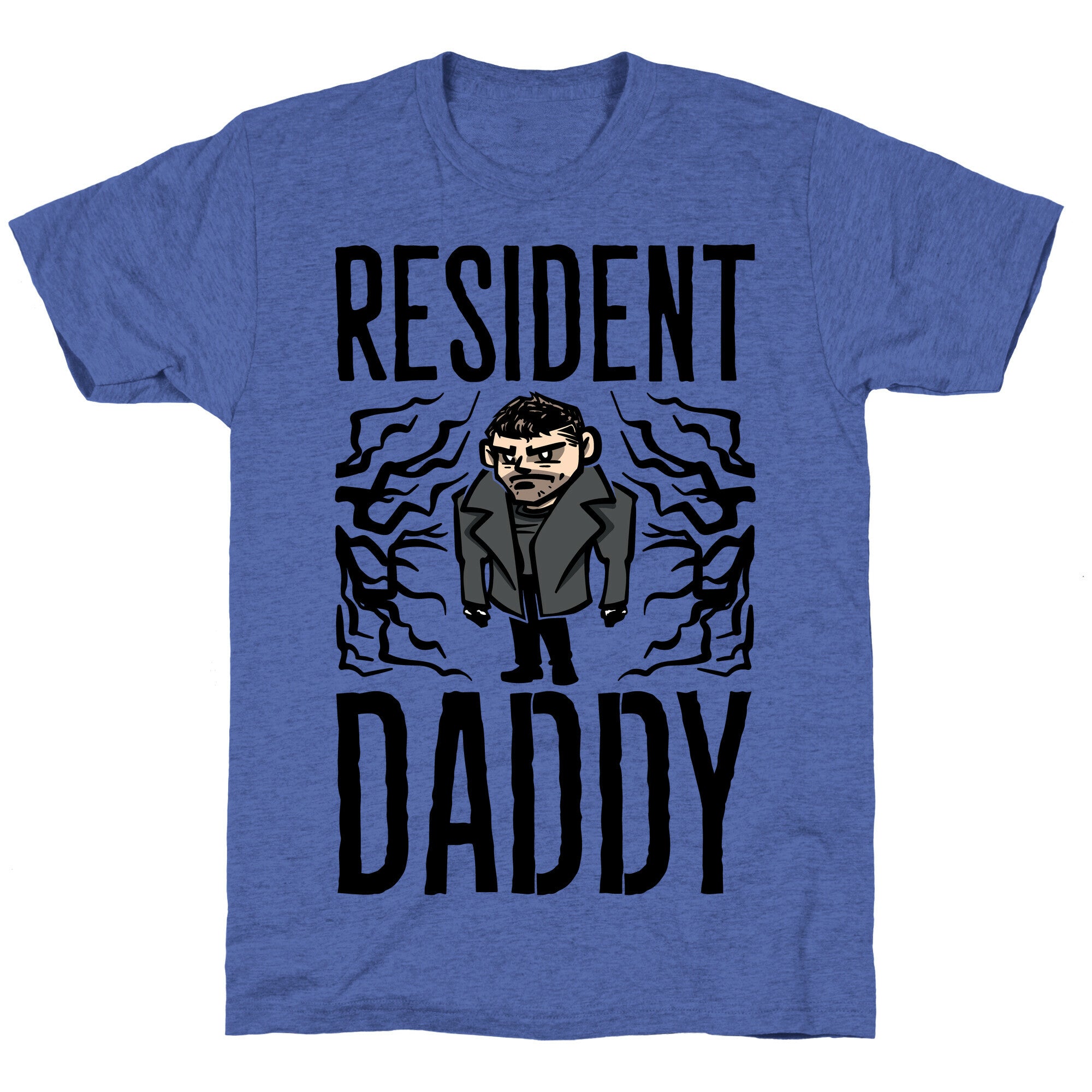 Resident Daddy Parody Unisex Triblend Tee