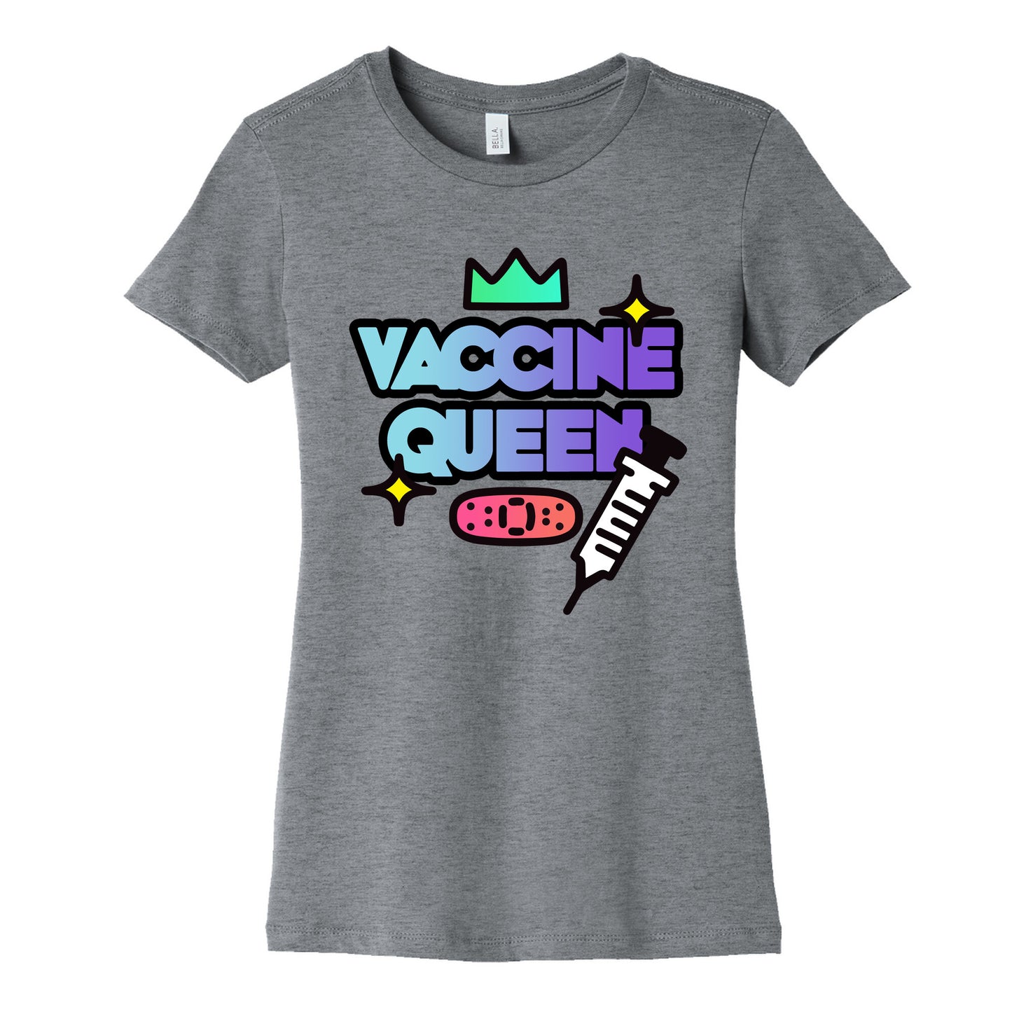 Vaccine Queen Women's Cotton Tee