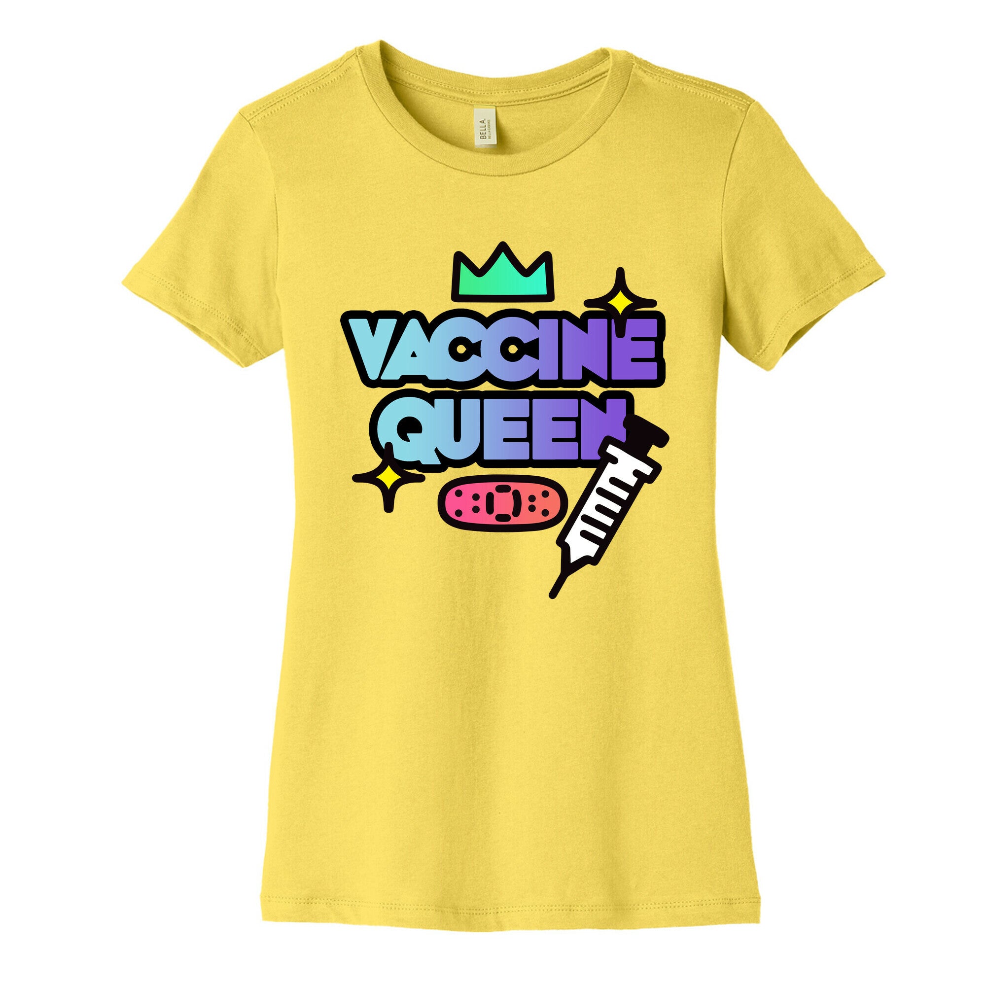 Vaccine Queen Women's Cotton Tee