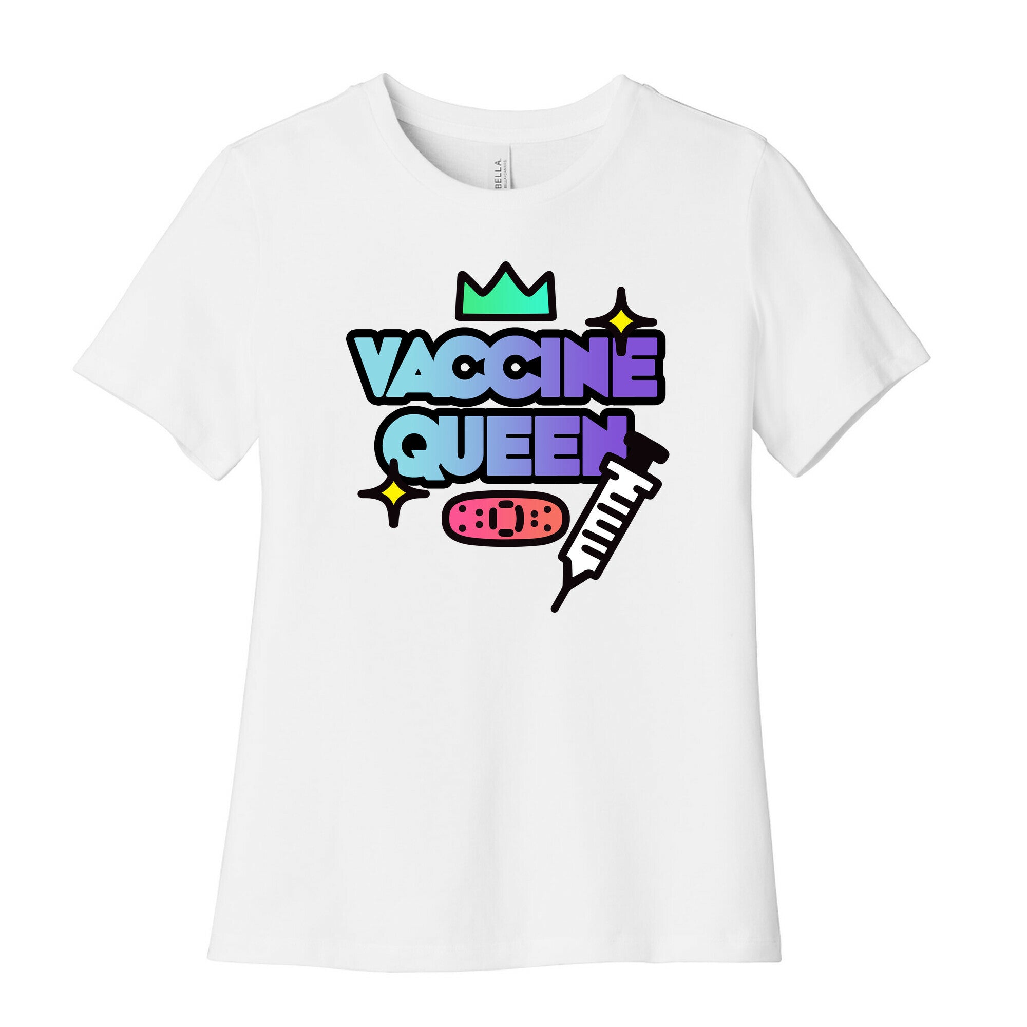 Vaccine Queen Women's Cotton Tee