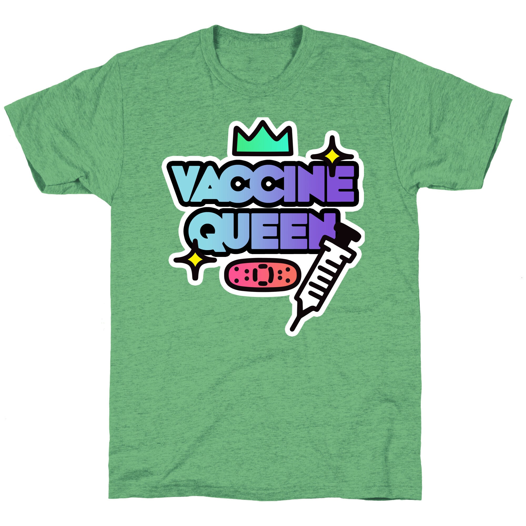 Vaccine Queen Unisex Triblend Tee
