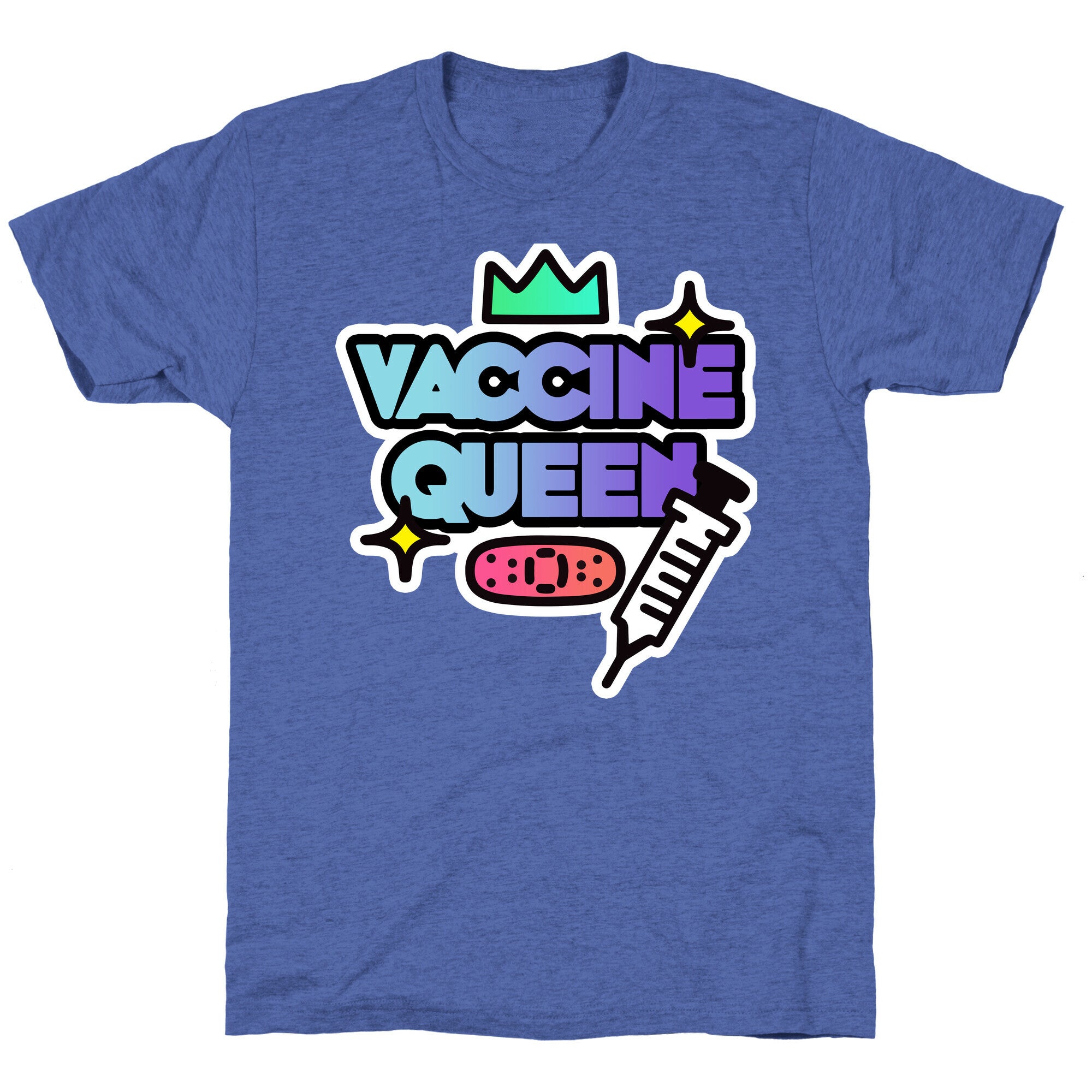 Vaccine Queen Unisex Triblend Tee