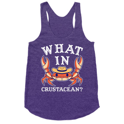 What In Crustacean? Racerback Tank