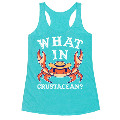 What In Crustacean? Racerback Tank