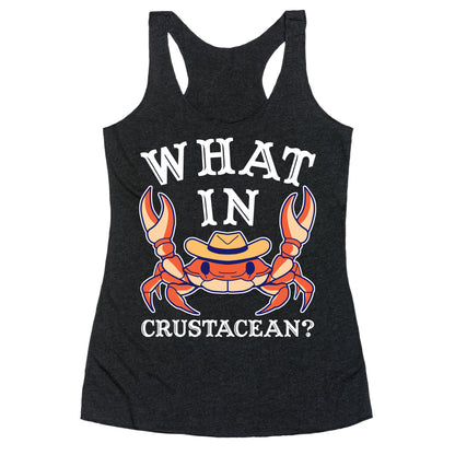 What In Crustacean? Racerback Tank
