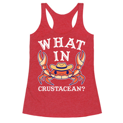 What In Crustacean? Racerback Tank