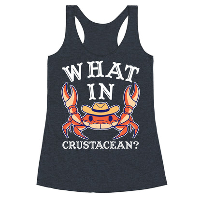 What In Crustacean? Racerback Tank
