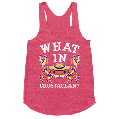 What In Crustacean? Racerback Tank