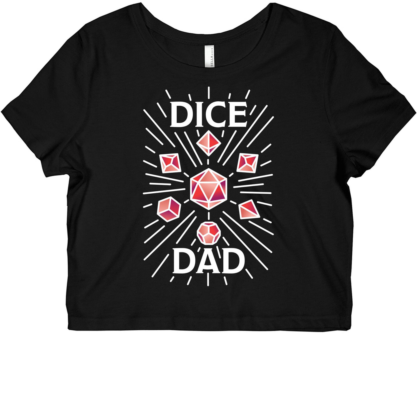 Dice Dad Graphic Baby Tee