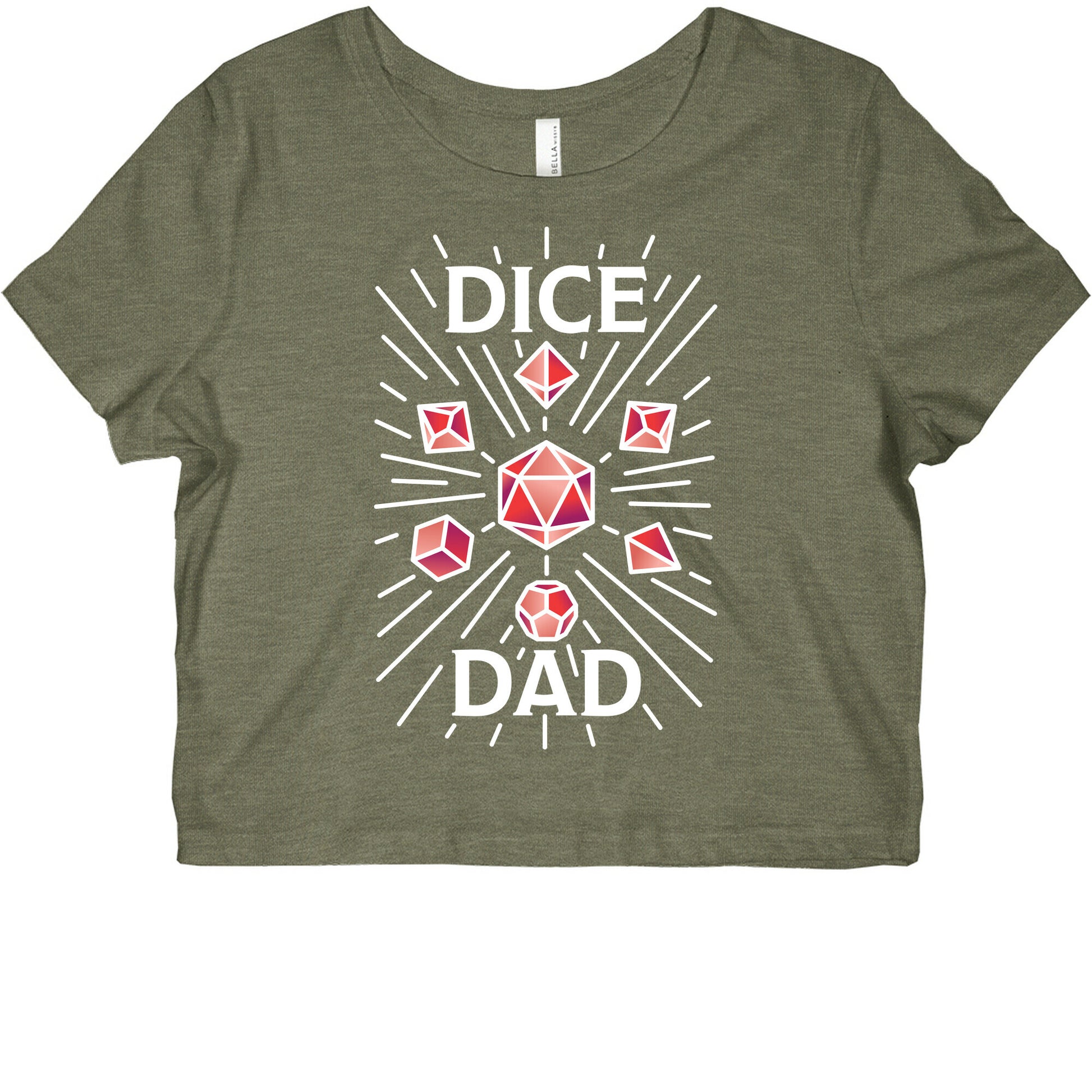 Dice Dad Graphic Baby Tee