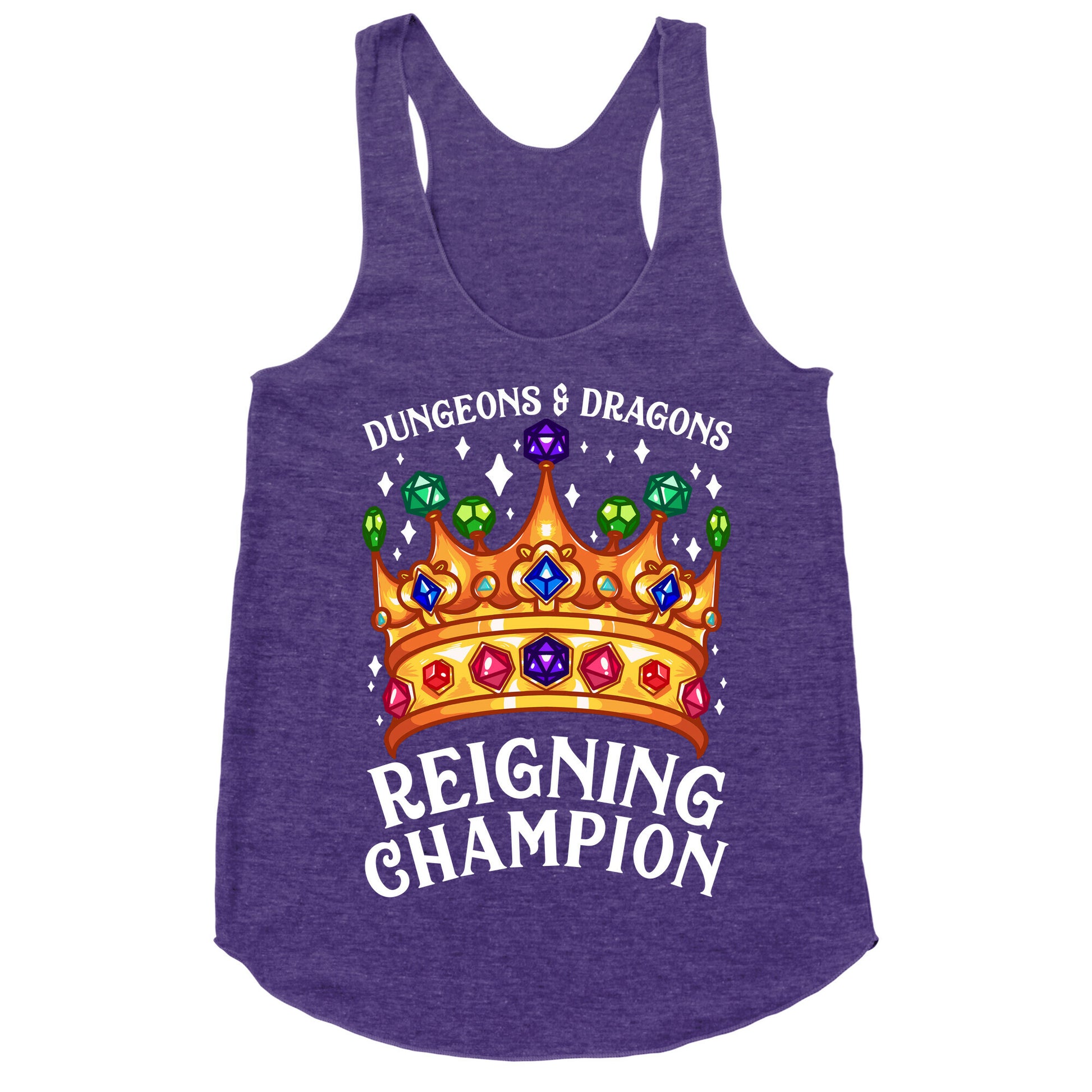 Dungeons & Dragons Reigning Champion Racerback Tank
