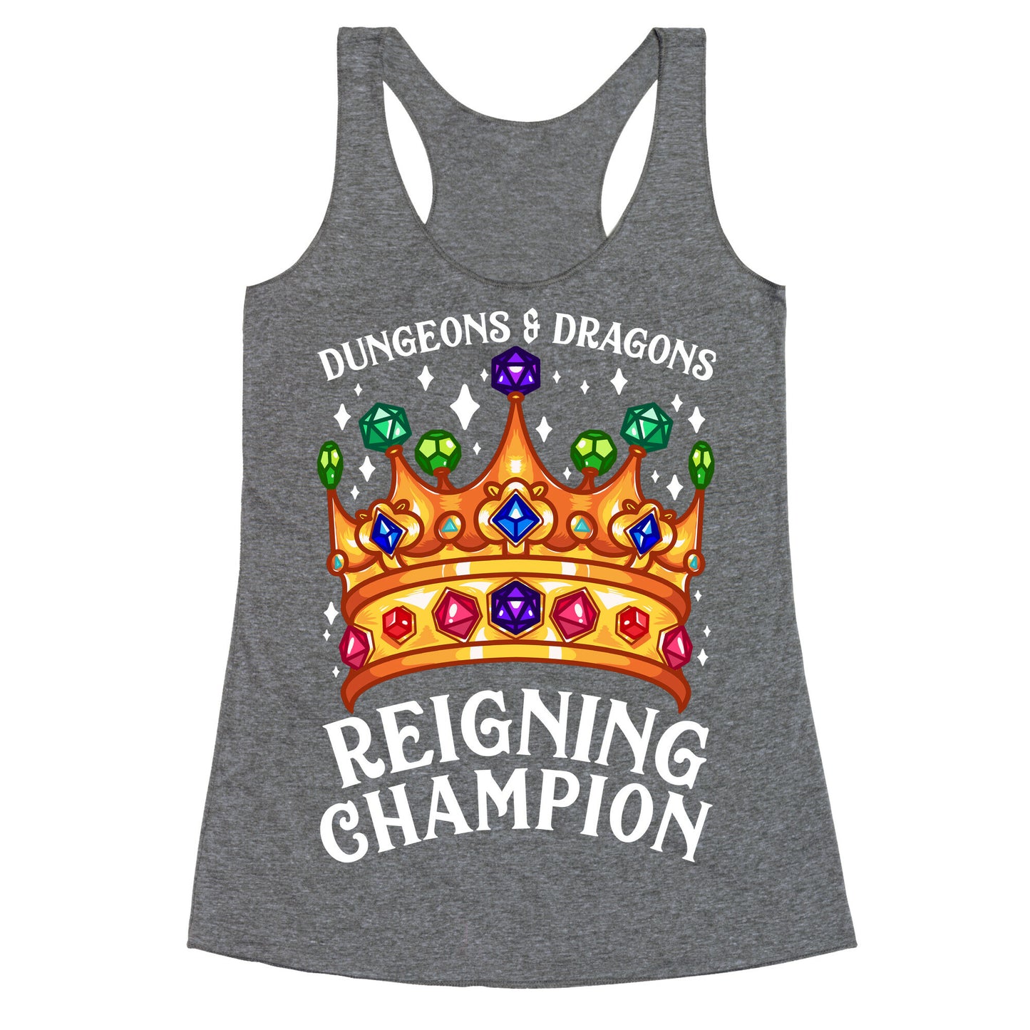 Dungeons & Dragons Reigning Champion Racerback Tank
