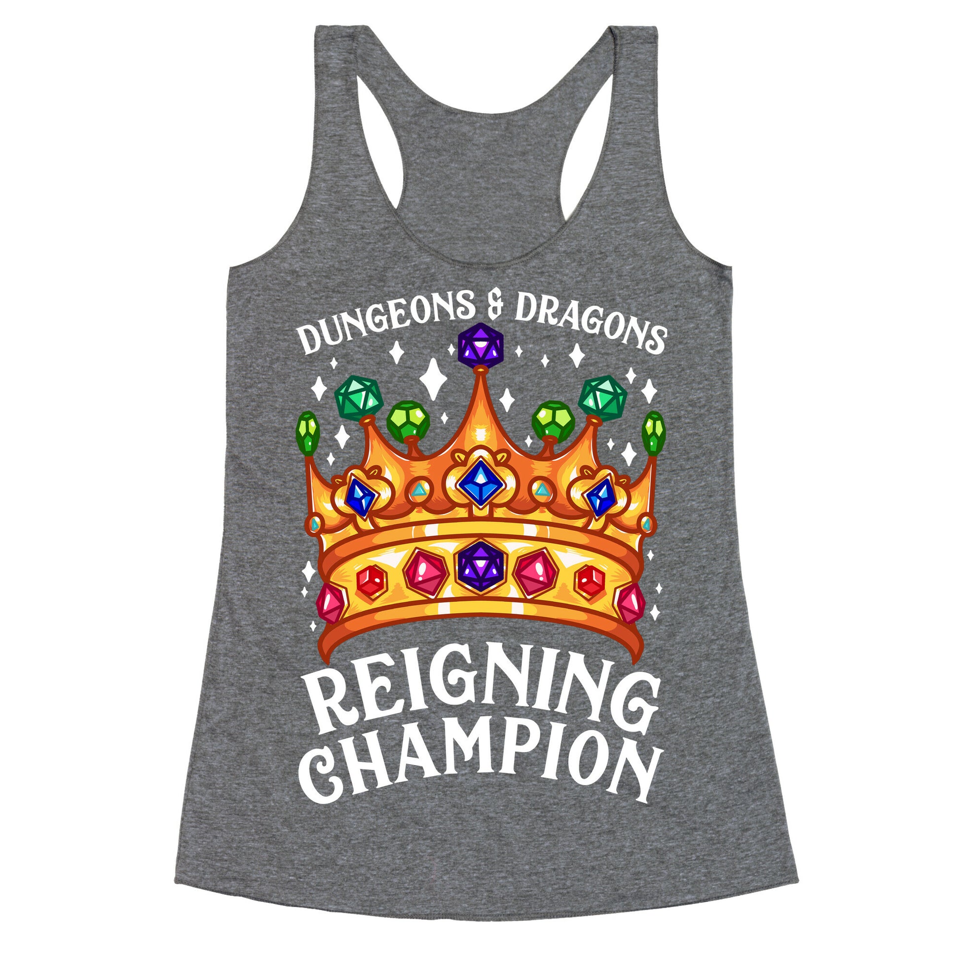 Dungeons & Dragons Reigning Champion Racerback Tank