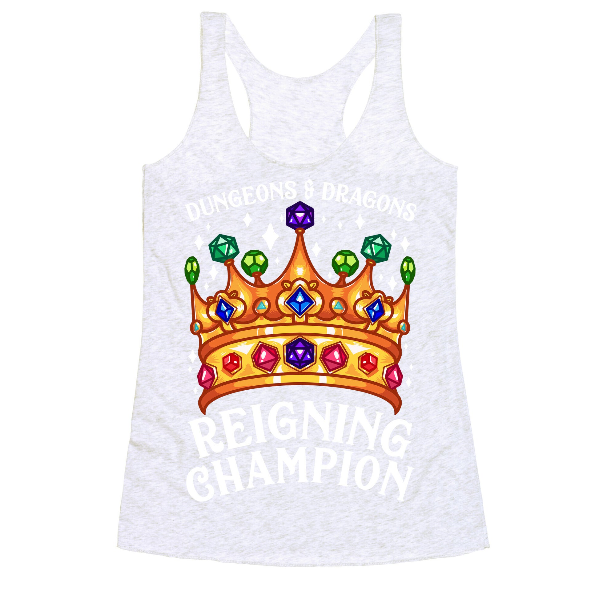 Dungeons & Dragons Reigning Champion Racerback Tank