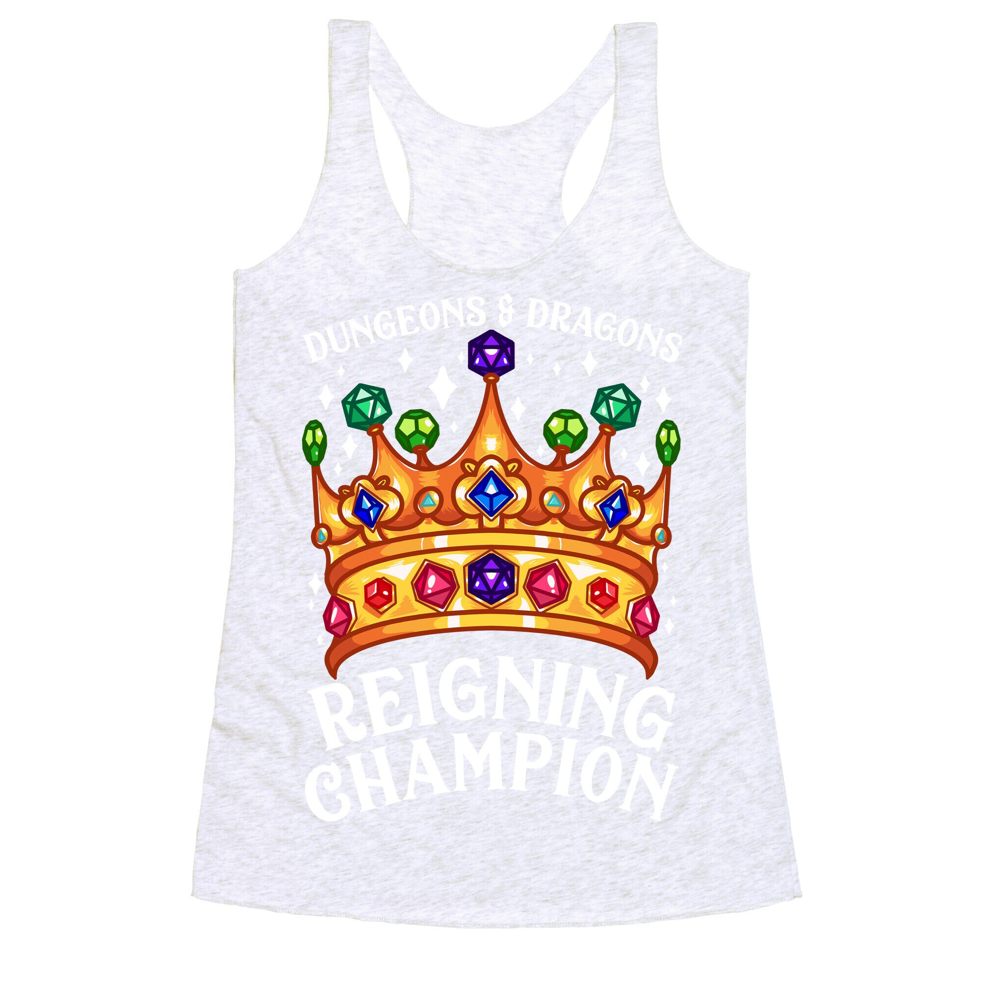 Dungeons & Dragons Reigning Champion Racerback Tank