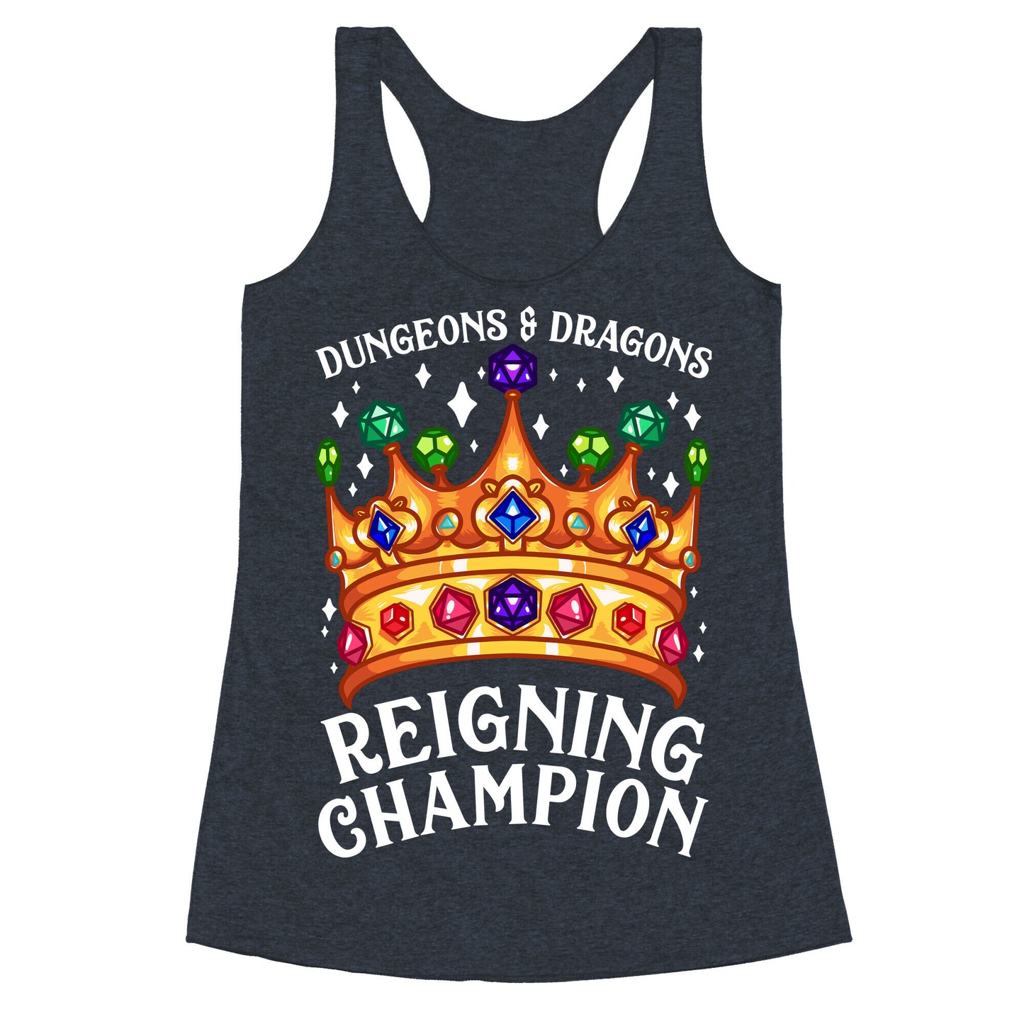 Dungeons & Dragons Reigning Champion Racerback Tank