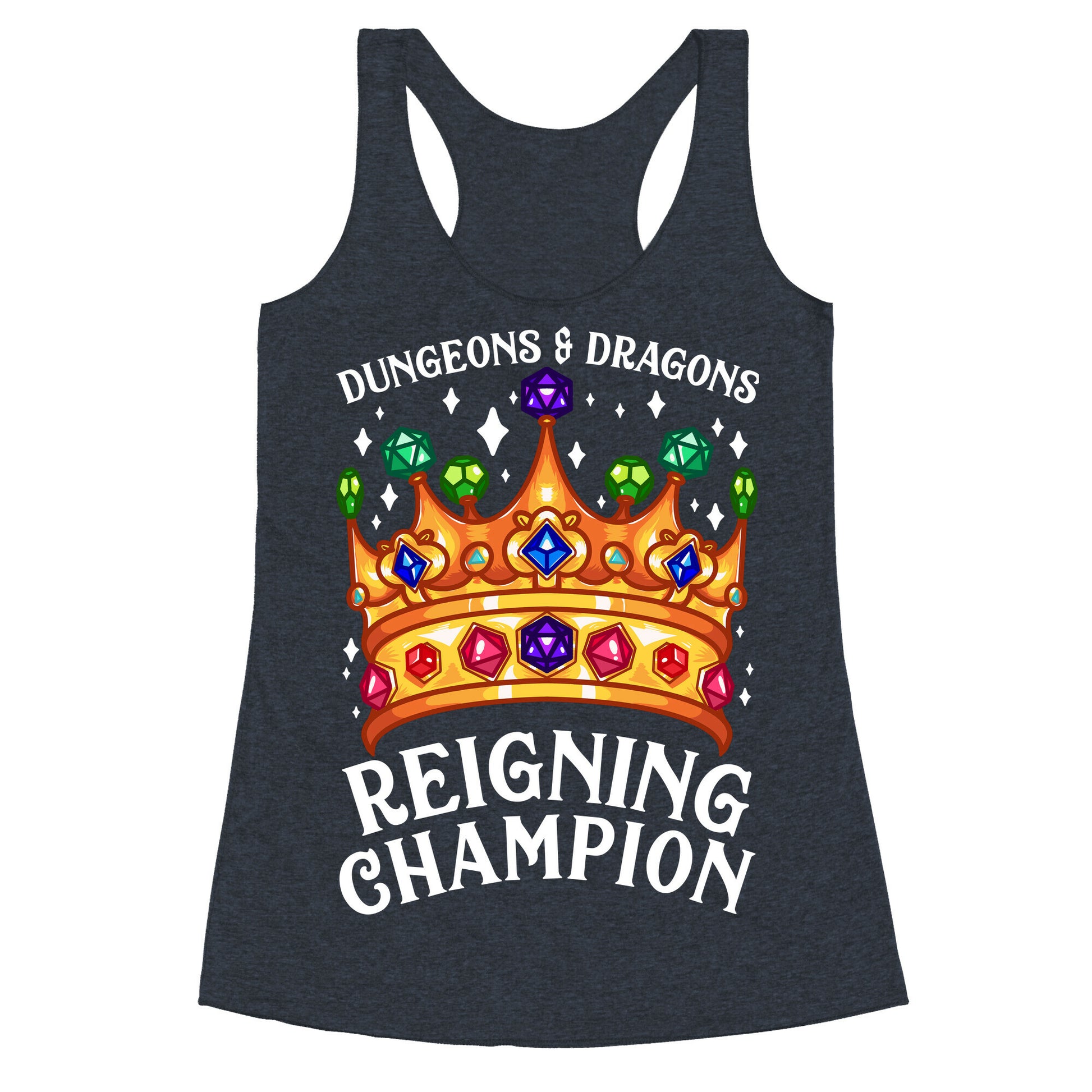 Dungeons & Dragons Reigning Champion Racerback Tank
