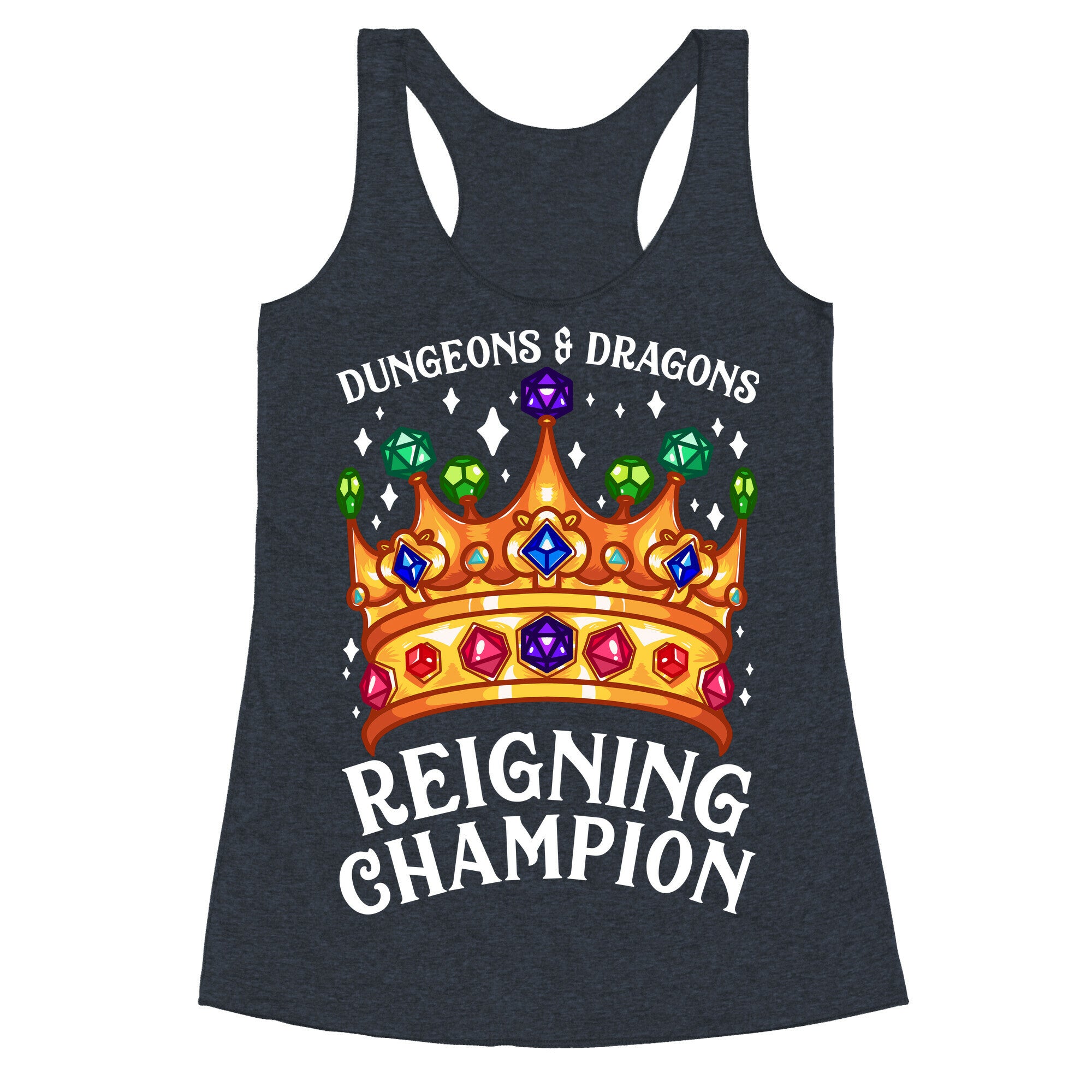 Dungeons & Dragons Reigning Champion Racerback Tank