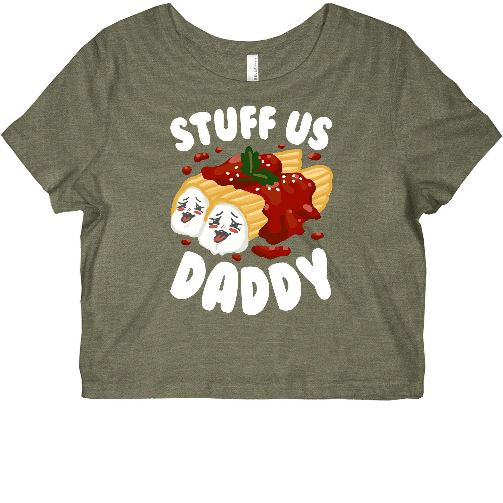 Stuff Us Daddy Manicotti Graphic Baby Tee