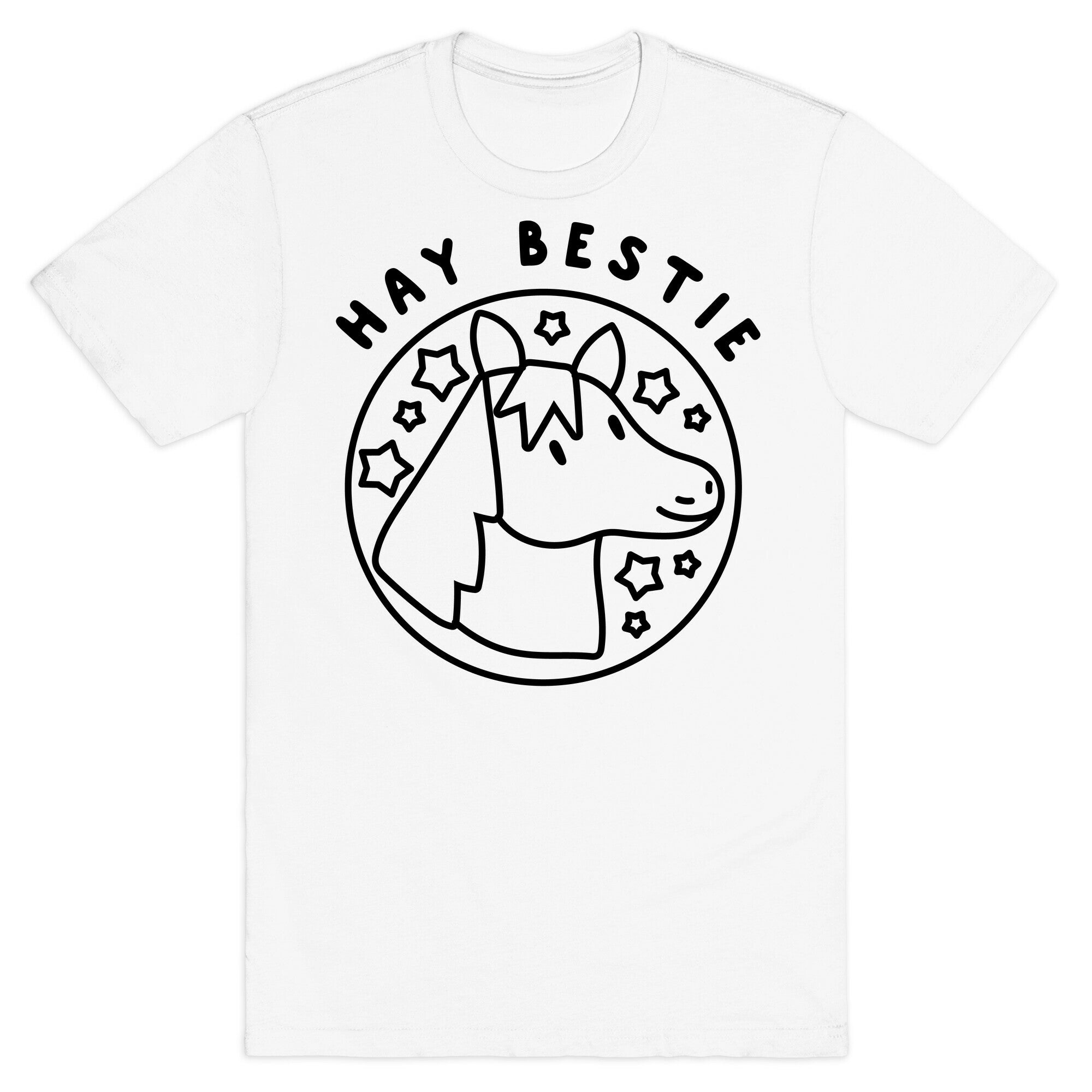 Hay Bestie Pair Shirt (Left) T-Shirt