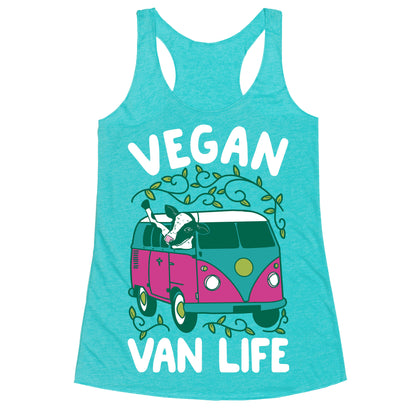 Vegan Van Life Racerback Tank