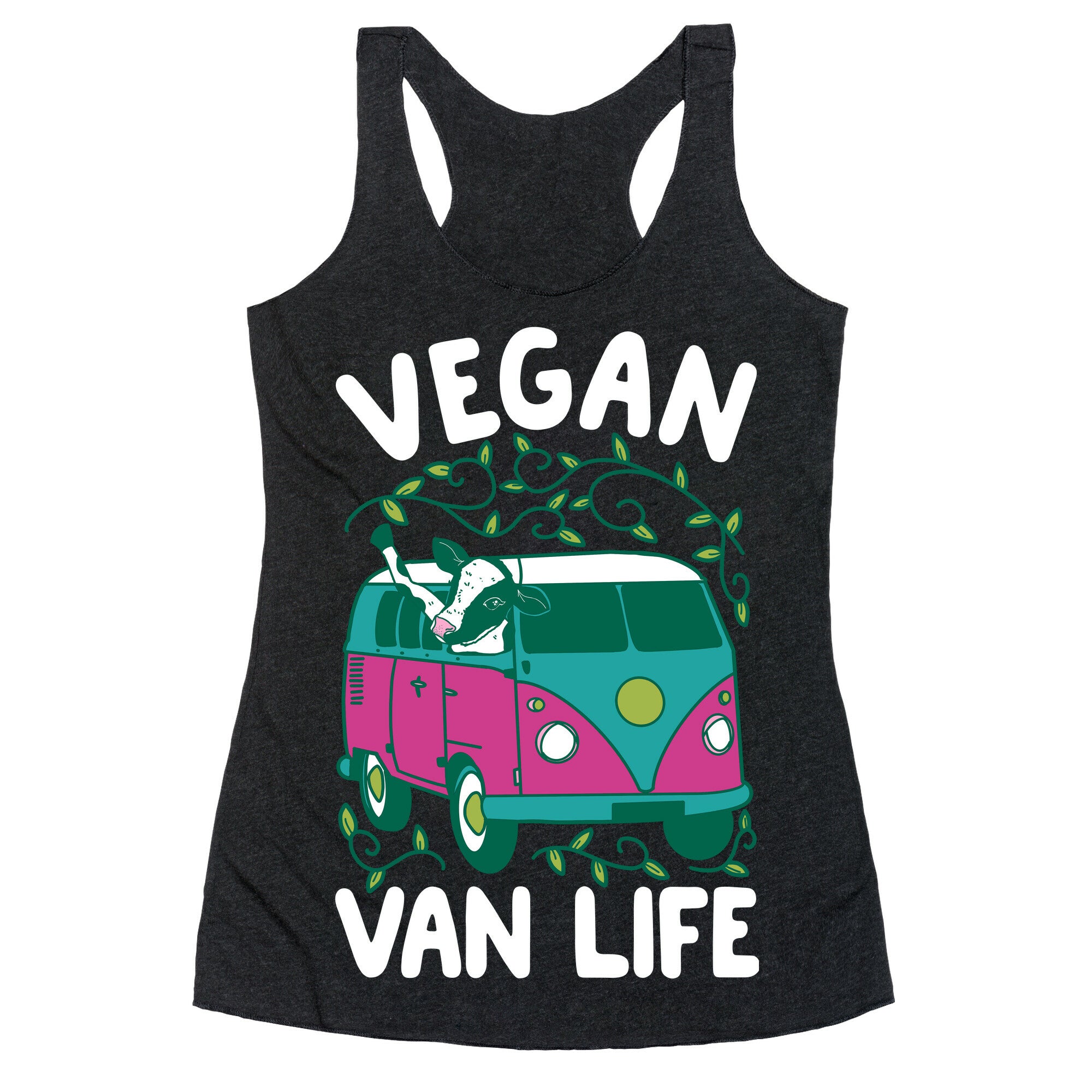 Vegan Van Life Racerback Tank