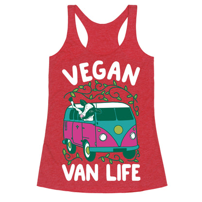 Vegan Van Life Racerback Tank