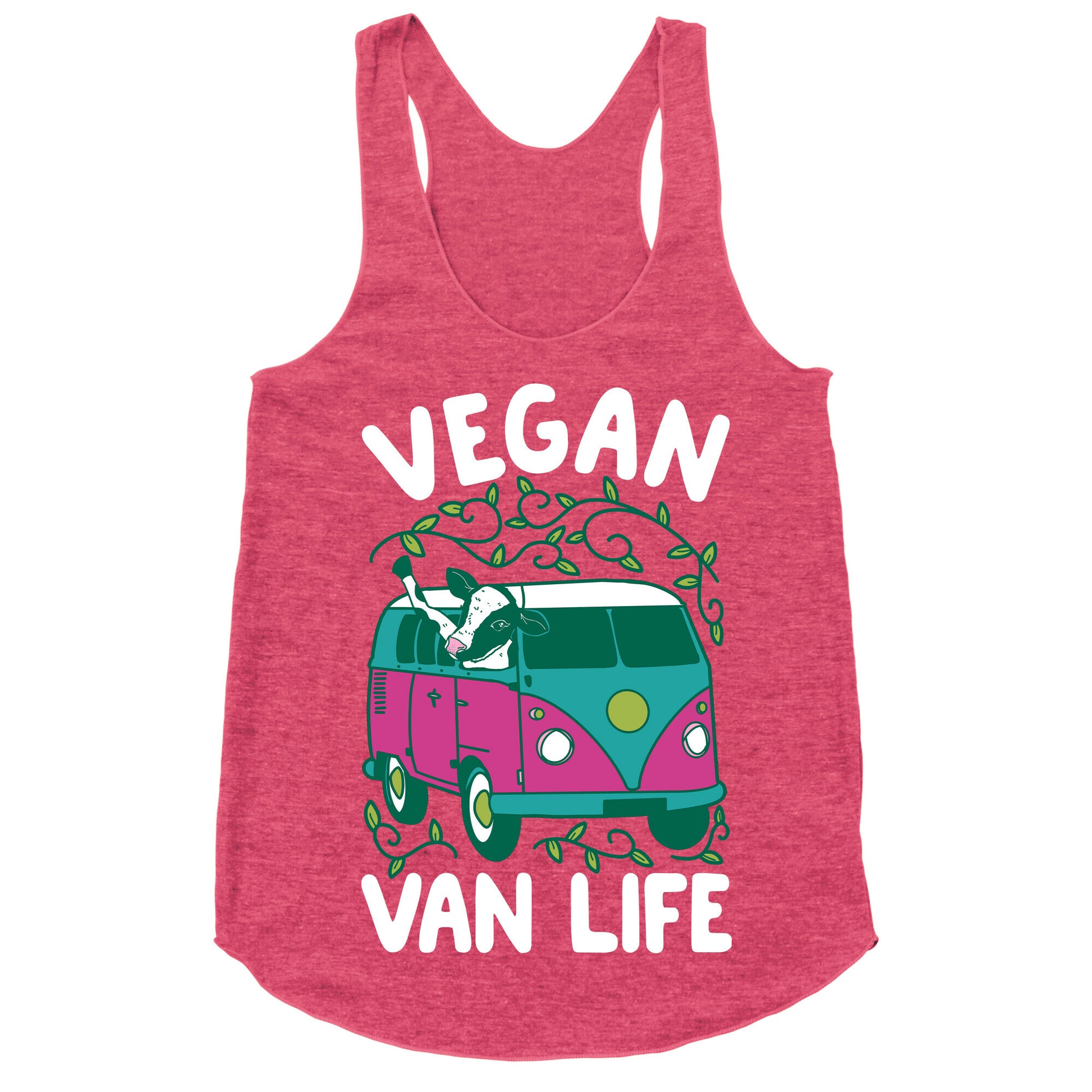 Vegan Van Life Racerback Tank