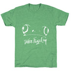 When Frogs Cry Unisex Triblend Tee