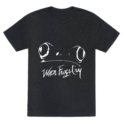 When Frogs Cry Unisex Triblend Tee