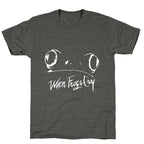 When Frogs Cry Unisex Triblend Tee