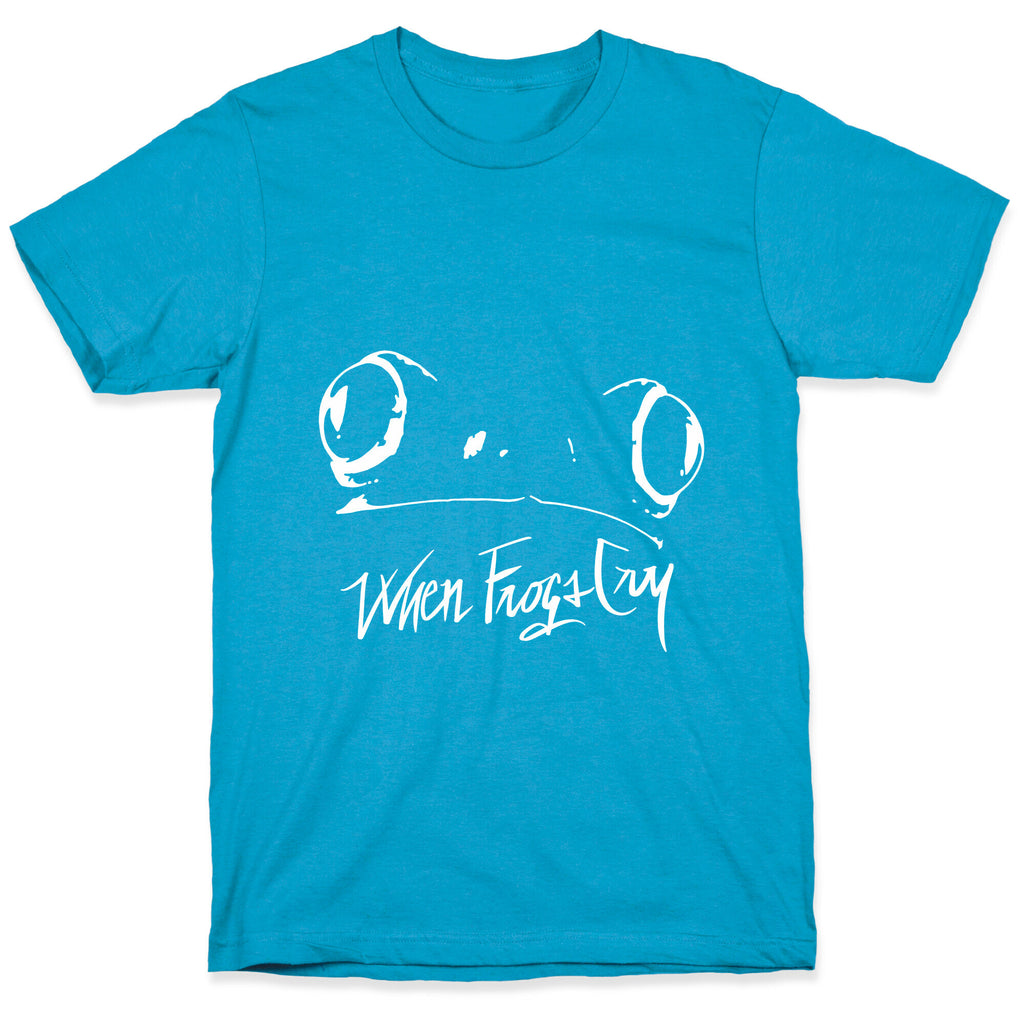 When Frogs Cry Unisex Triblend Tee