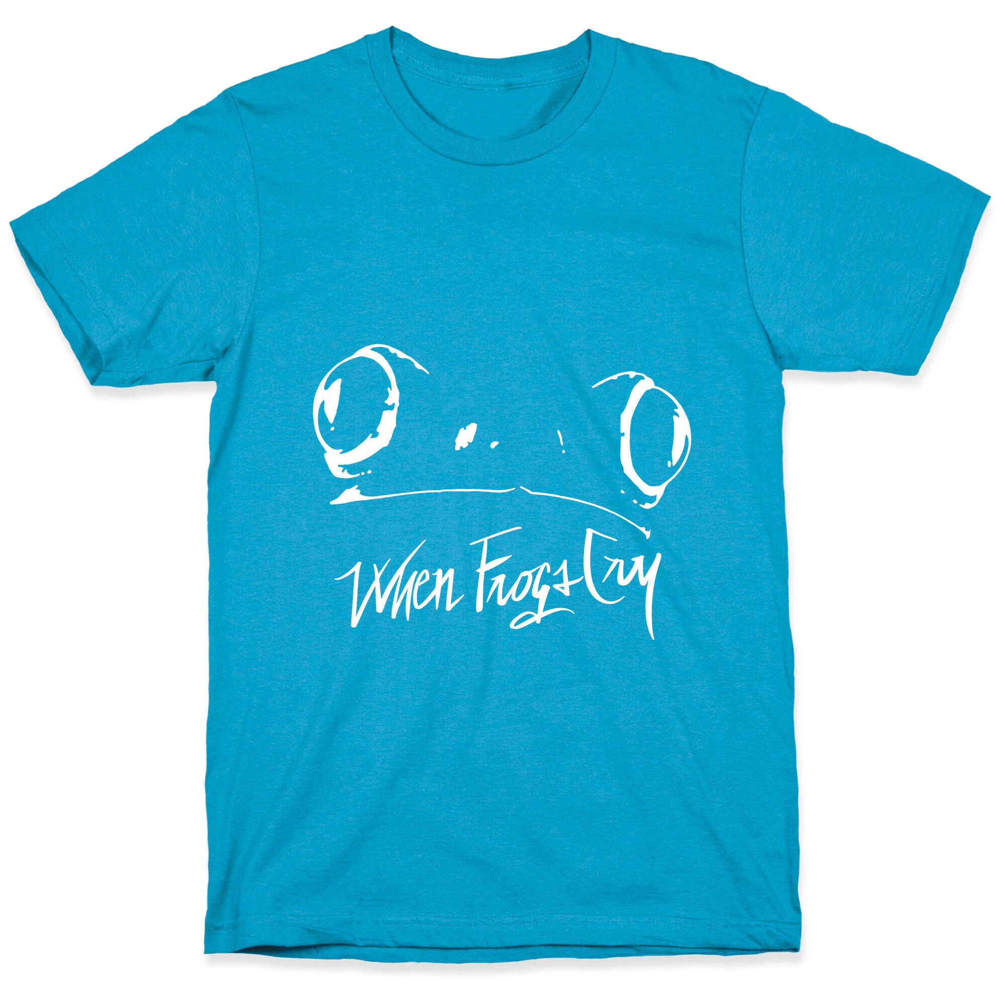 When Frogs Cry Unisex Triblend Tee