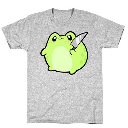 Cute Froggie With A Knife T-Shirt