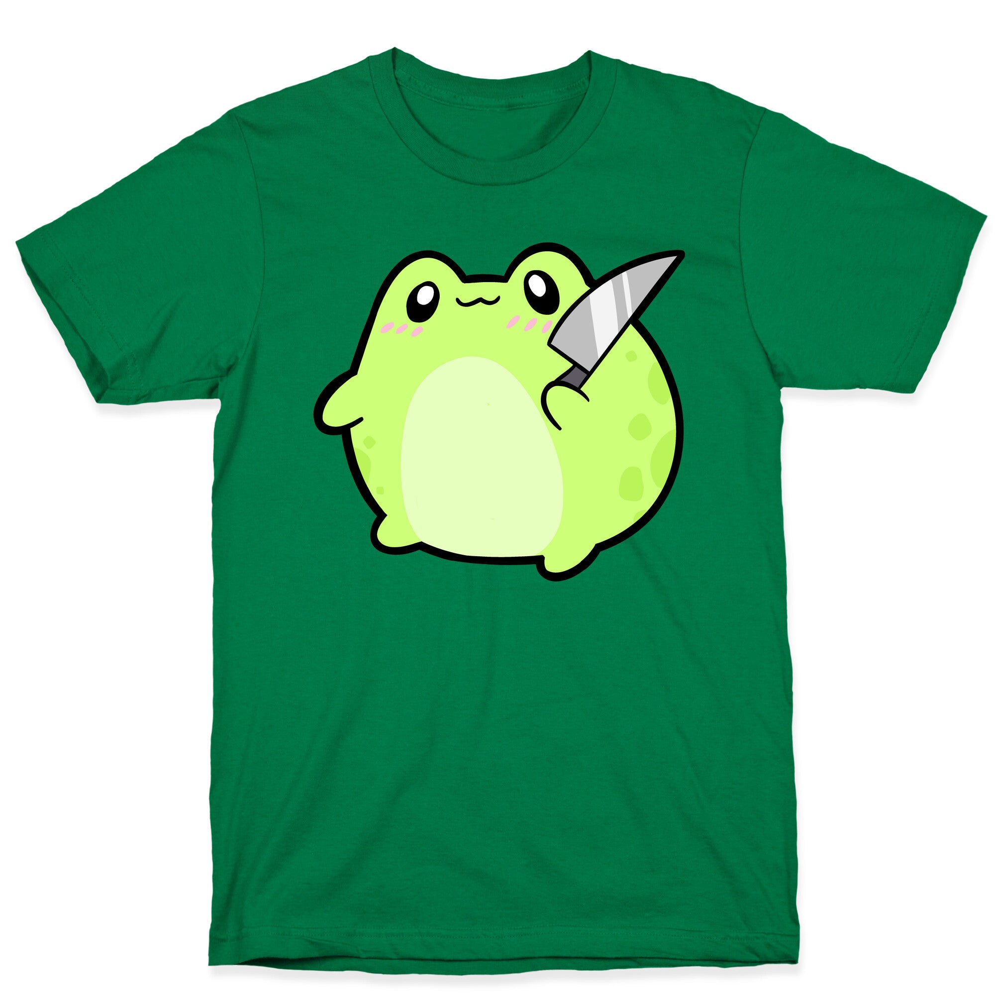 Cute Froggie With A Knife T-Shirt