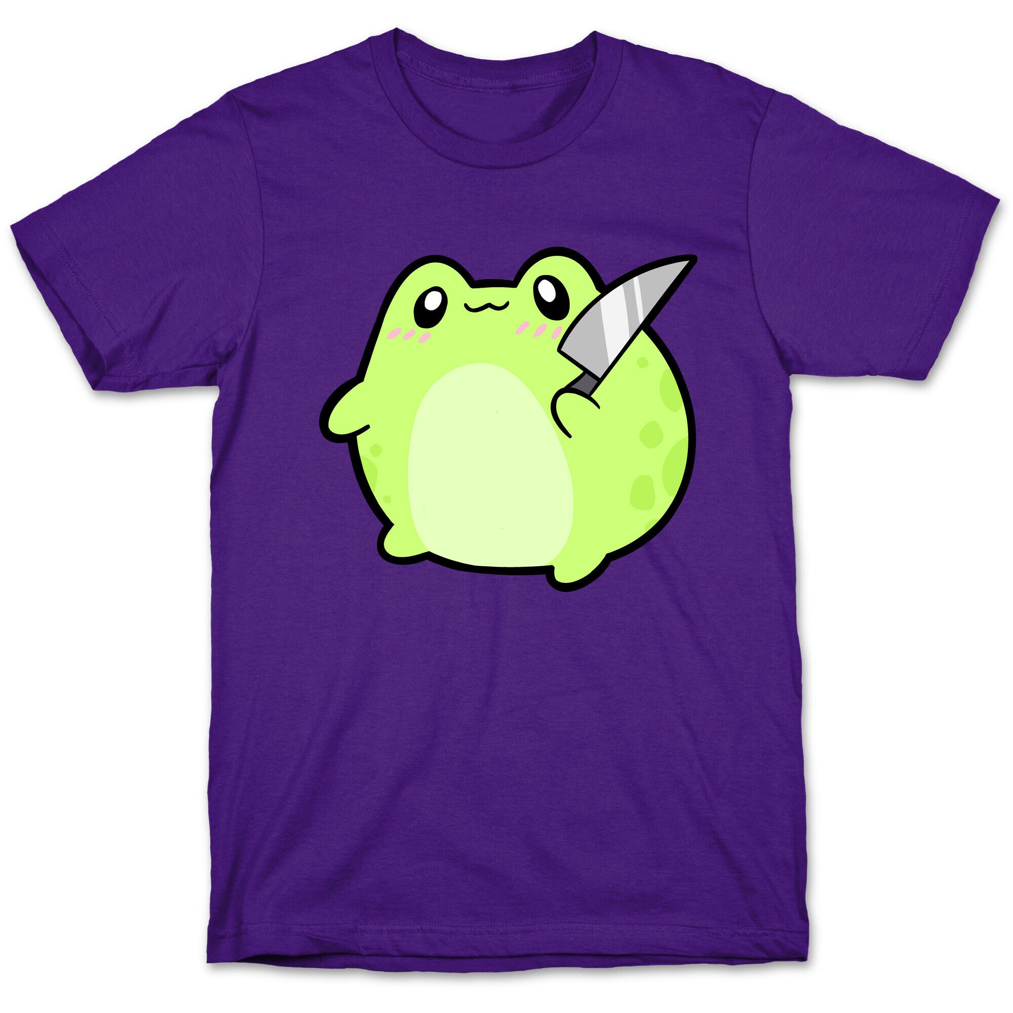 Cute Froggie With A Knife T-Shirt