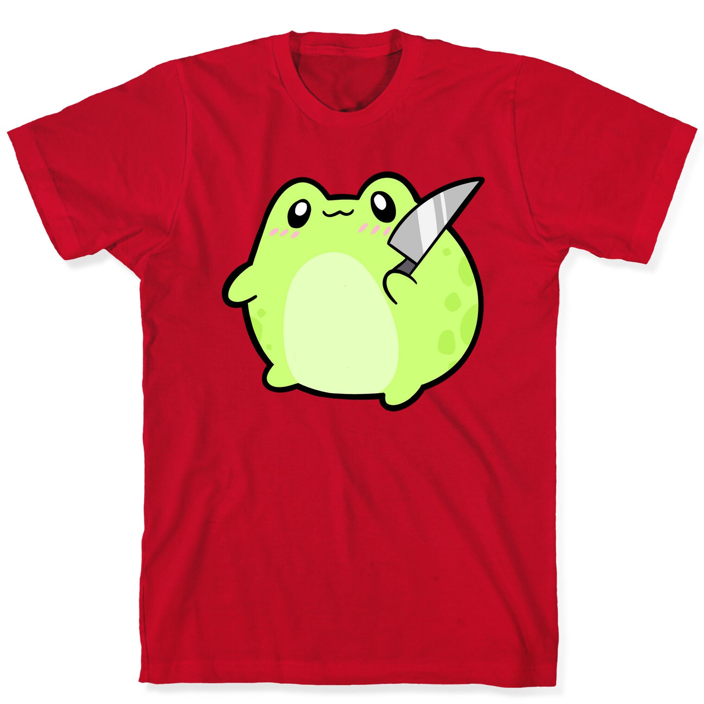 Cute Froggie With A Knife T-Shirt
