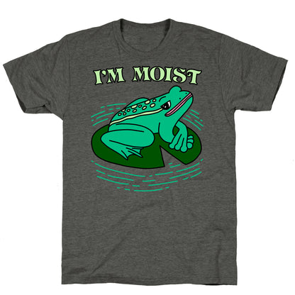 I'm Moist Frog Unisex Triblend Tee