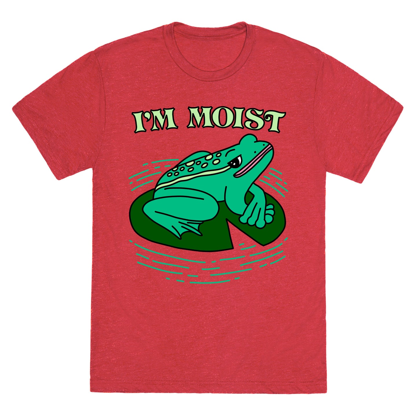 I'm Moist Frog Unisex Triblend Tee