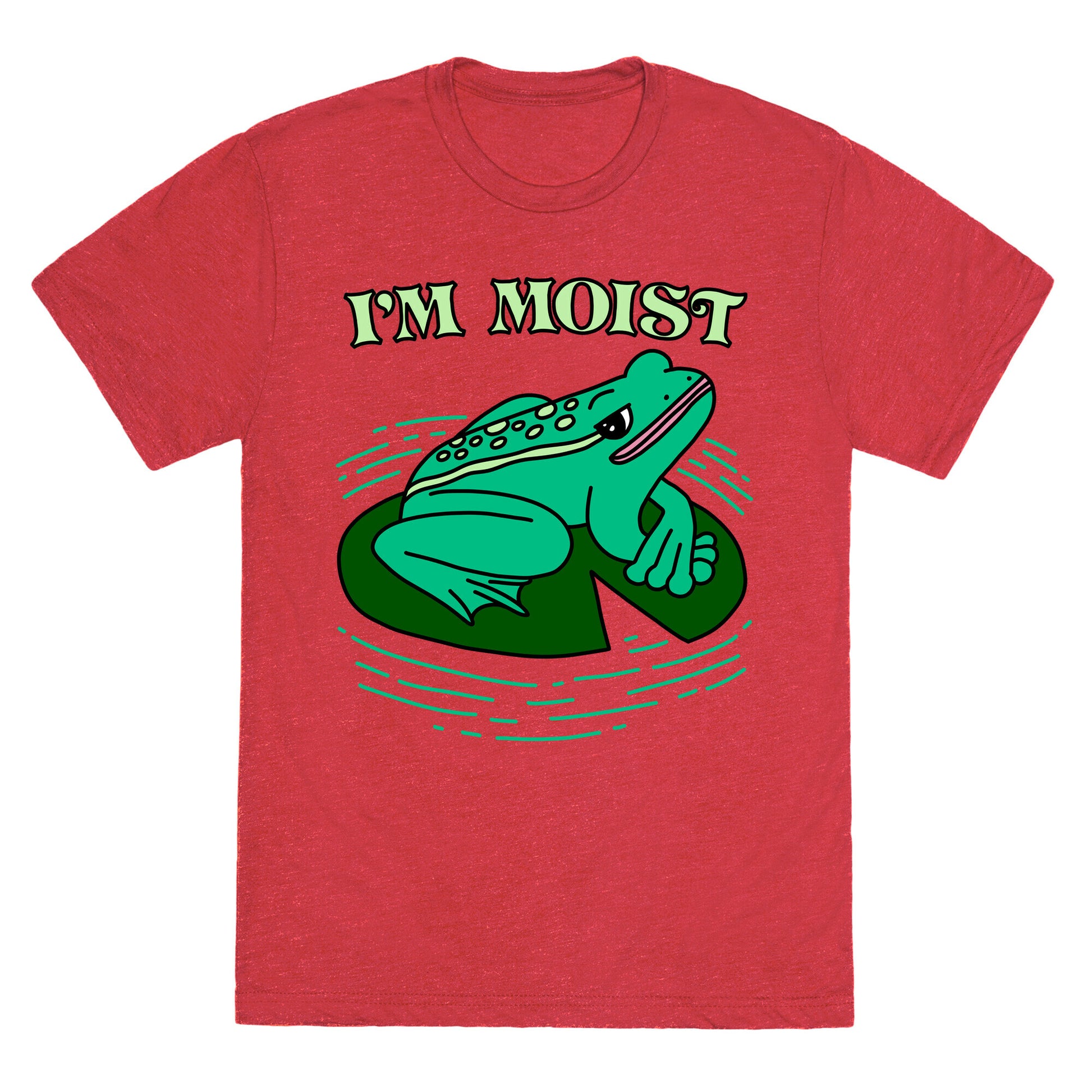 I'm Moist Frog Unisex Triblend Tee