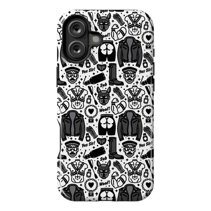 Leather Daddy Pattern Phone Case