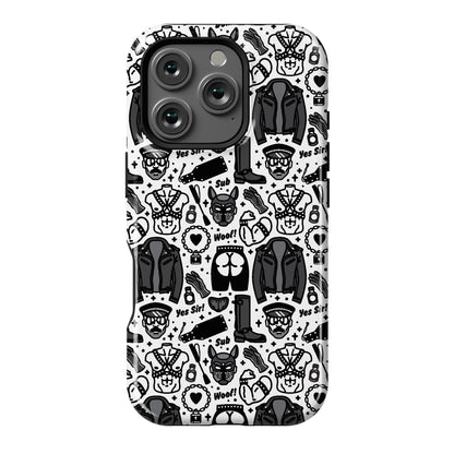 Leather Daddy Pattern Phone Case
