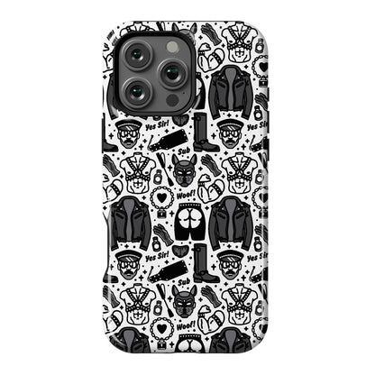 Leather Daddy Pattern Phone Case
