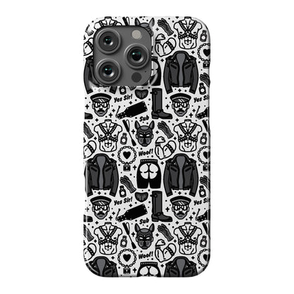 Leather Daddy Pattern Phone Case